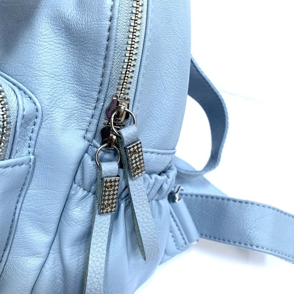 New VASCHY Baby Blue Mini Backpack Purse main image 11